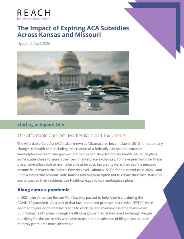 ACA Subsidies Impact on KS MO Report